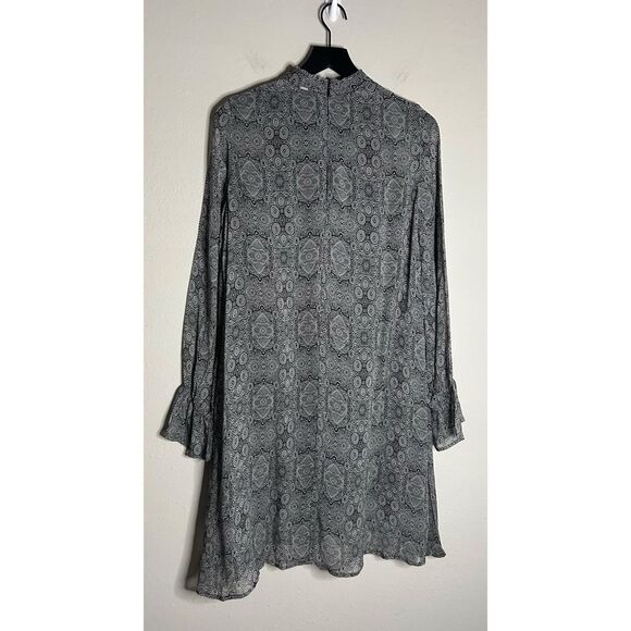Ikks Gray Mandala Pattern Dress Size 34 * Flaw - Picture 5 of 16